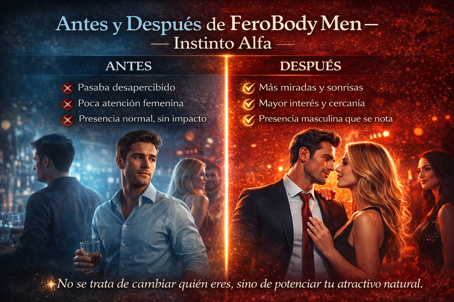 Fero Body Men Loción masculina con Feromonas